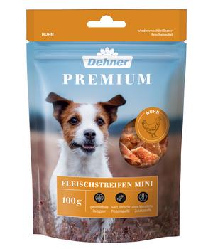 Dehner Premium Hundesnack Fleischstreifen Mini