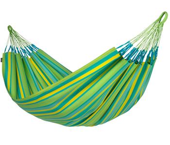 La Siesta Kingsize-Hängematte Brisa, 400 x 180 cm, Hellgrün - Polypropylen