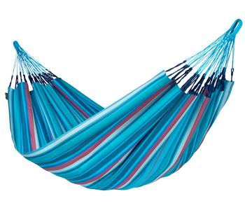 La Siesta Kingsize-Hängematte Brisa, 400 x 180 cm, Blau - Polypropylen