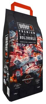 Weber Holzkohle Premium, Schwarz - Buchenholz / Birkenholz Eichenholz Hainbuchenholz
