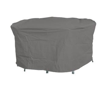 acamp Schutzhülle cappa, für ovale Tische bis 160 x 95 cm, Dunkelgrau - Polyester