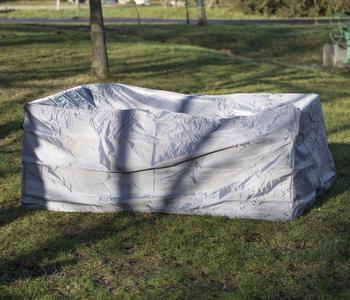 Acamp Abdeckhaube für Wohnset, anthrazit, ca. B150/H85/T205 cm