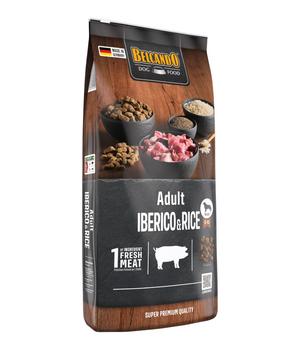 BELCANDO® Trockenfutter für Hunde Adult, Iberico & Rice