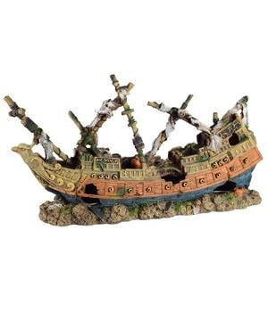 aquatlantis Aquariumdeko versunkenes Schiff, groß