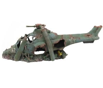 aquatlantis Aquariumdeko Hubschrauber L