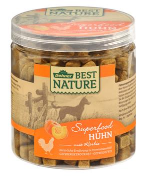 Dehner Best Nature Hundesnack Superfood Huhn mit Kürbis