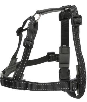 Trixie Hundegeschirr Lead'n'Walk Soft, schwarz