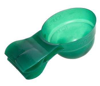 Dehner Lieblinge Tierfutter Dosierlöffel mit Verschluss-Clip