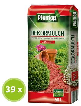 Ziegler Plantop Dekormulch Ziegelrot, 39 x 50 Liter