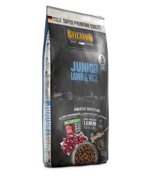 BELCANDO® Trockenfutter für Hunde Junior, Lamb & Rice