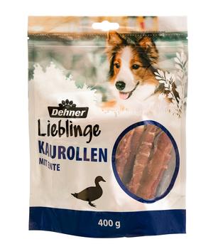 3 x Dehner Lieblinge Hundesnack Kaurollen - Mindestbestellmenge: 3 Stk.