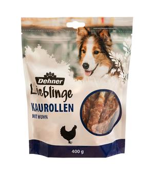 3 x Dehner Lieblinge Hundesnack Kaurollen - Mindestbestellmenge: 3 Stk.