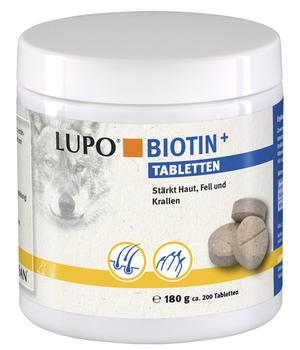 LUPOSAN Ergänzungsfutter für Hunde & Katzen LUPO Biotin+ Tabletten