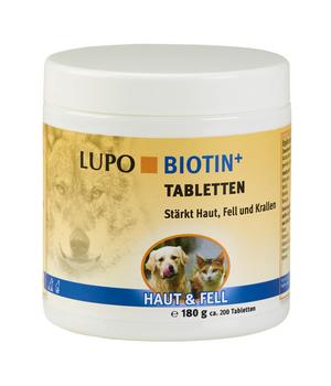 LUPOSAN Ergänzungsfutter für Hunde & Katzen LUPO Biotin+ Tabletten