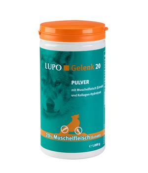 LUPOSAN Ergänzungsfutter für Hunde LUPO Gelenk 20 Pulver