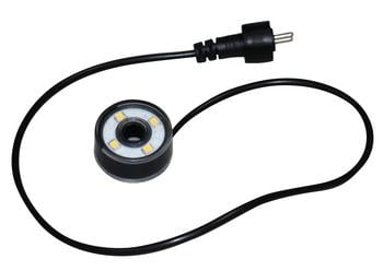 Dehner LED-Beleuchtung für Gartenbrunnen, kaltweiß, 4 LED, Schwarz - Kunststoff