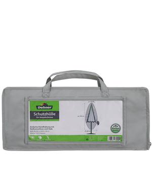 Dehner Abdeckhaube für Ampelschirme, grau, ca. B60/H240 cm - Polyester