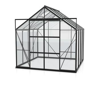 Vitavia Gewächshaus Phönix 6700 ESG/HKP, inkl. Stahlfundamentrahmen, ca. B257/H254/T261 cm