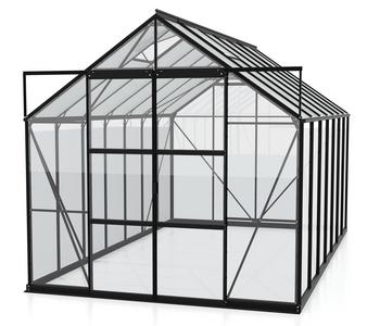 Vitavia Gewächshaus Phönix 11500 ESG/HKP, inkl. Stahlfundamentrahmen, ca. B257/H254/T448 cm