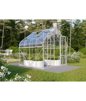 Vitavia Gewächshaus Saturn 6700 ESG, inkl. Fundament