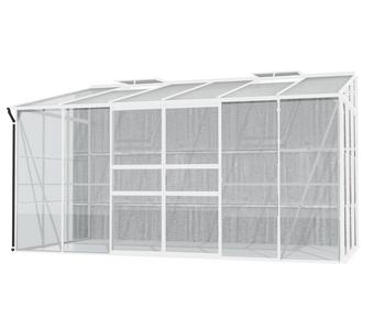 Vitavia Gewächshaus Iris 7800 ESG/HKP, ca. B387/H221/T201 cm