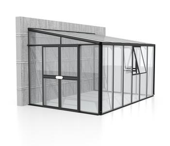 Vitavia Gewächshaus Athene 10200 ESG/HKP, ca. B397/H239/T266 cm