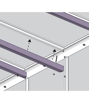 Vitavia Nachrüstsatz Athene 11900, Schwarz - Aluminium
