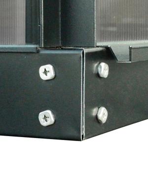 Vitavia Fundament Pollux 3800, Schwarz - Stahl