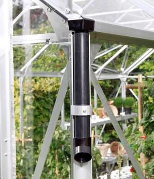 Vitavia Regenfallrohr 2er-Set, Schwarz