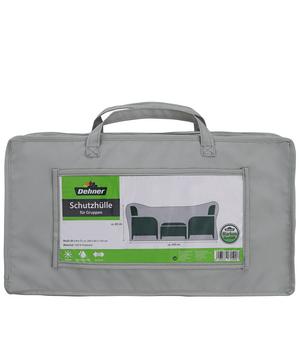 Dehner Abdeckhaube für Sitzgruppen, grau - Polyester