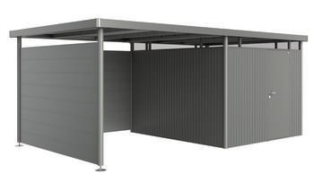 Biohort Rückwand für Seitendach HighLine H2-H5, Quarzgrau - Metall