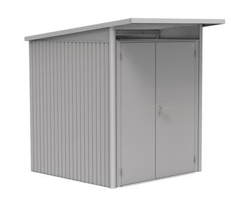 Biohort Gerätehaus AvantGarde A1, Silber - Stahl