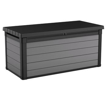 Keter Aufbewahrungsbox Premier, 570L, Anthrazit, Grau - Kunststoff