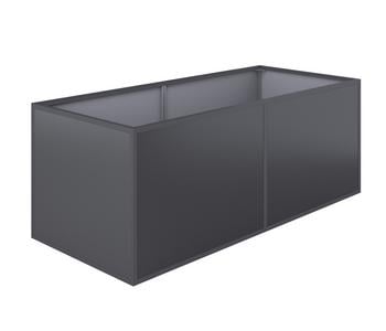 KGT Aluminium-Hochbeet, anthrazit - Aluminium