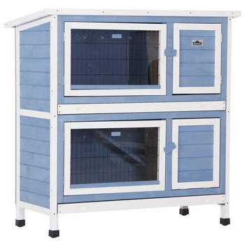 Dehner Lieblinge Kaninchenstall Original mit Wärmedämmung, ca. B114/H116/T57 cm