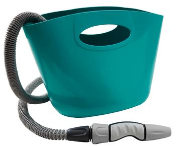 Hozelock Schlauch Aquapop, 5 - 15 m, Türkis Kunststoff