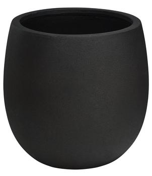 Dehner Polystone-Topf Balloon, espresso