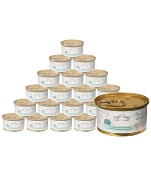 Dehner Premium Lovely Nassfutter für Katzen in Gelee Pass auf dich auf!, 24 x 85 g
