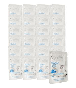 Dehner Premium Lovely Katzensnack Filets in Brühe Wohlfühl-Zone, 24 x 40 g