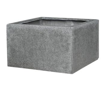 Dehner Polyresin-Brunnenumrandung, ca. B60/H35/T60 cm, Grau - Polyresin