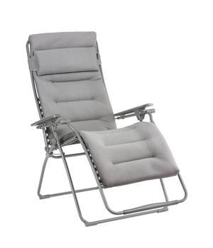 Lafuma Relaxsessel Futura Be Comfort XL, Grau - Stahl / Polyester PVC