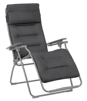 Lafuma Relaxsessel Futura Be Comfort, Dunkelgrau - Stahl / Polyester PVC