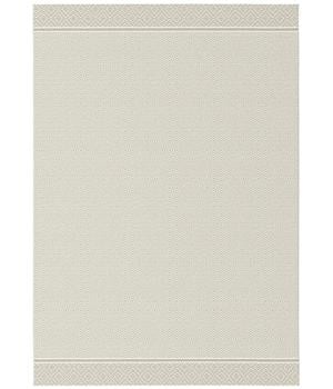 Lafuma gemusteter Outdoor-Teppich, ca. B160/T230 cm, Beige / Weiß - Polypropylen
