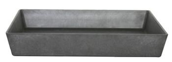 Artstone Kunststoff-Untersetzer Ella, Schwarz - Kunststoff