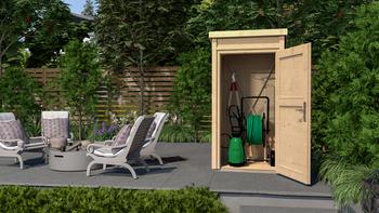 Weka Gartenhaus 367, ca. B109,6/H200/T106,2 cm