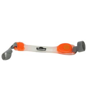 Dehner Lieblinge LED-Leucht-Klettband Flash Tape, Orange