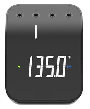 Weber Thermometer Connect Smart Grilling Hub, Schwarz