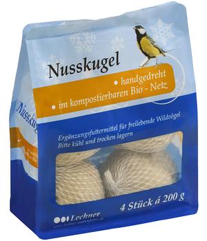 Lechner Wildvogelfutter Nusskugel, 4 Stk.
