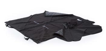 kleinmetall® Rücksitzbankschondecke Allside Classic, schwarz, ca. B145/H50/T140 cm