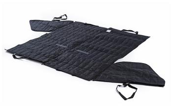 kleinmetall® Rücksitzbankschondecke Allside Comfort, schwarz, ca. B155/H50/T140 cm